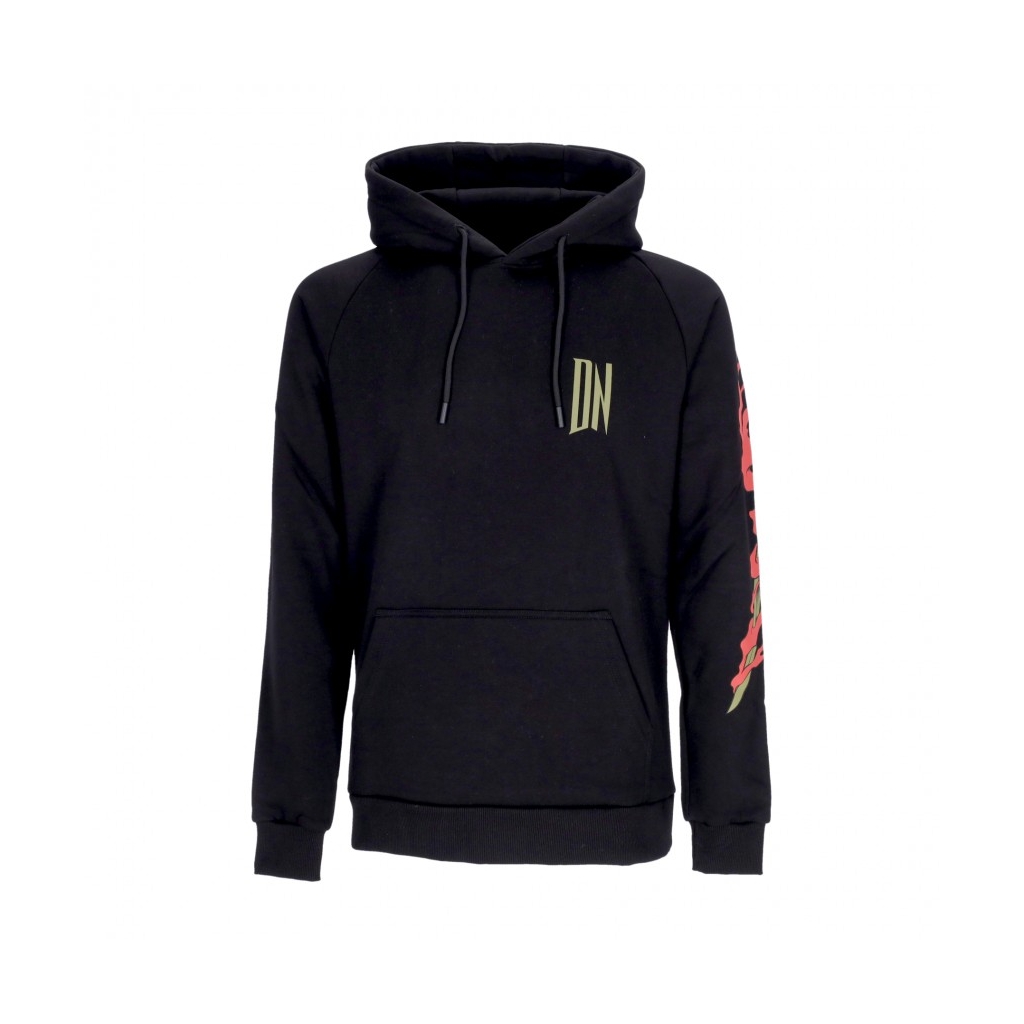 felpa cappuccio uomo ryu dragon hoodie BLACK