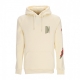 felpa cappuccio uomo ryu dragon hoodie BEIGE