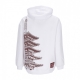 felpa cappuccio uomo bench tokyo oversize hoodie WHITE