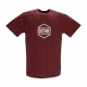 maglietta uomo logo tee BORDEAUX