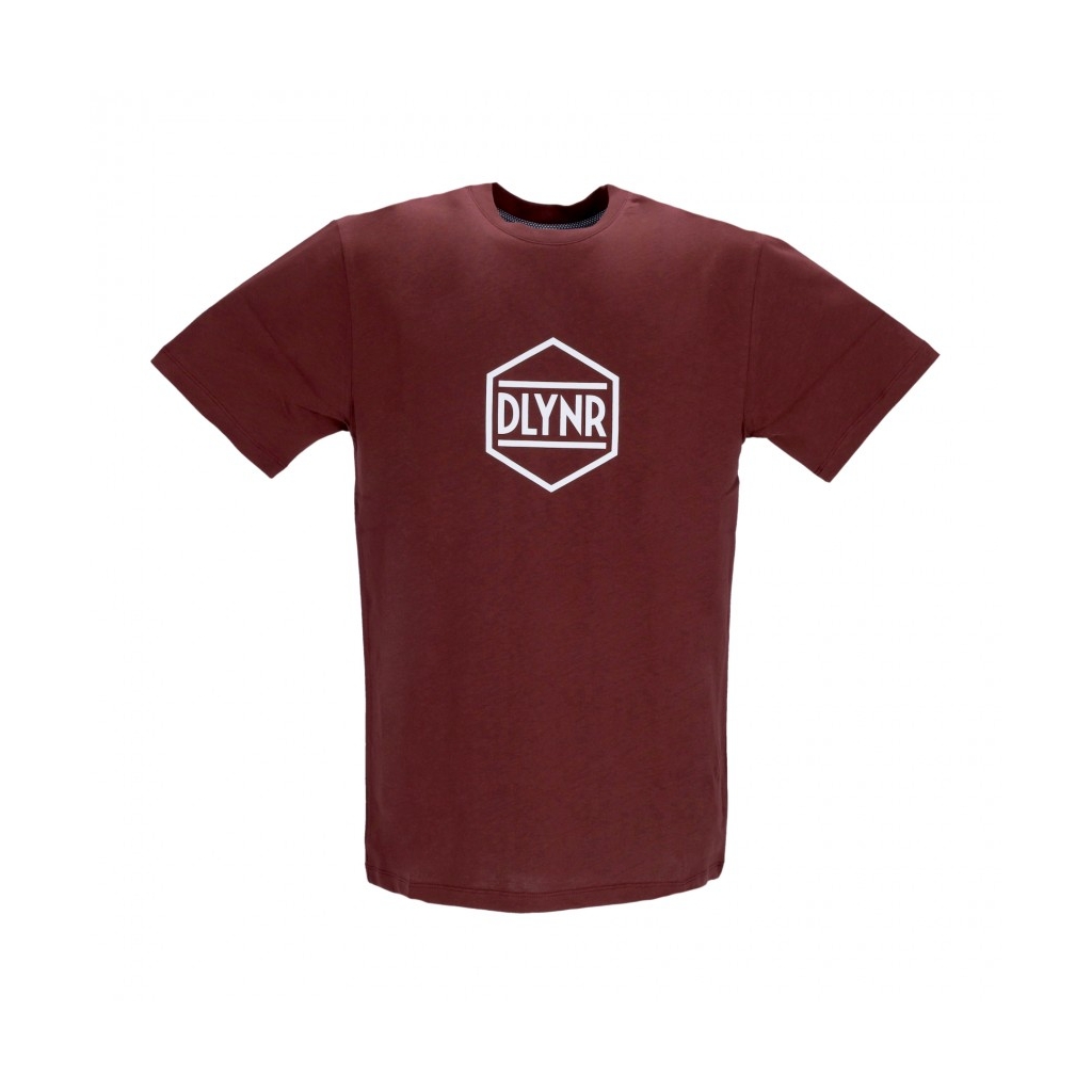 maglietta uomo logo tee BORDEAUX