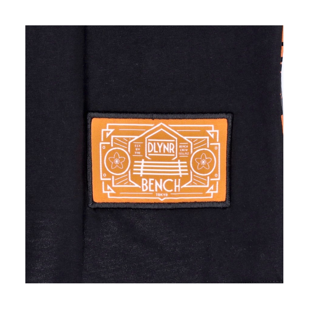 maglietta uomo bench tokyo kimono tee BLACK/ORANGE