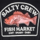 maglietta uomo fish market premium tee BLACK