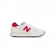 scarpa bassa uomo 574 WHITE/RED