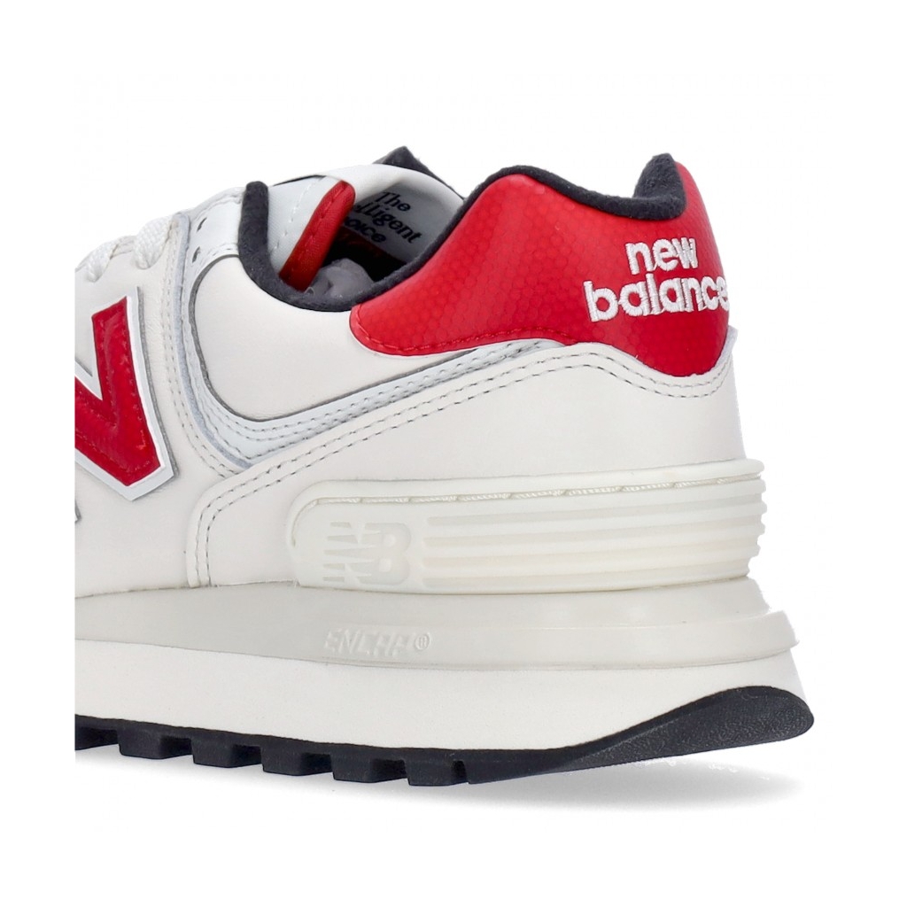 scarpa bassa uomo 574 WHITE/RED