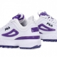 scarpa bassa bambino disruptor t kids WHITE/PRISM VIOLET