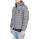 Giacca Refrigiwear Uomo Piuma Cappuccio Hunter Jacket GRIGIO