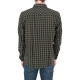 Camicia Calvin Klein Jeans Uomo Micro Check Shirt LB6 BRUNT OLIVE