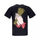 maglietta uomo holy pasta tee BLACK