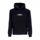 felpa cappuccio uomo contactless hoodie BLACK