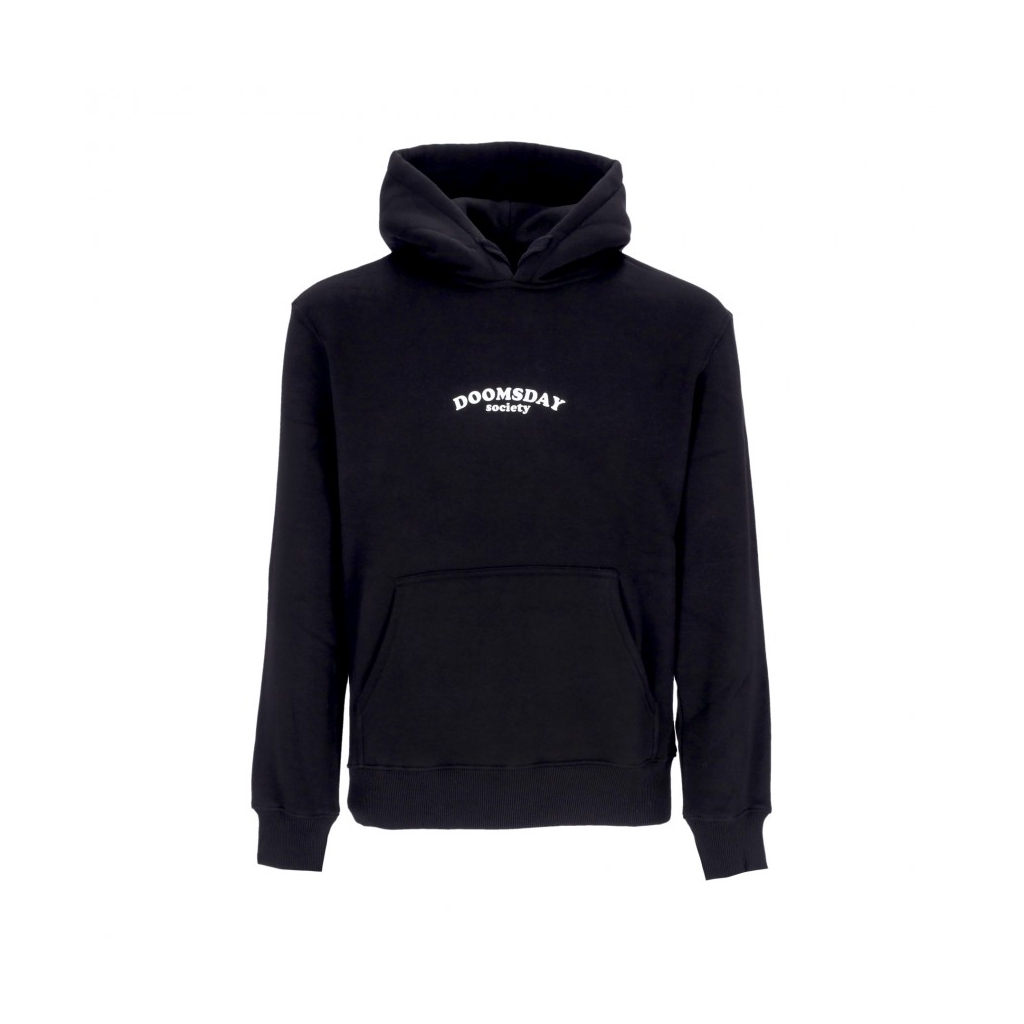 felpa cappuccio uomo contactless hoodie BLACK