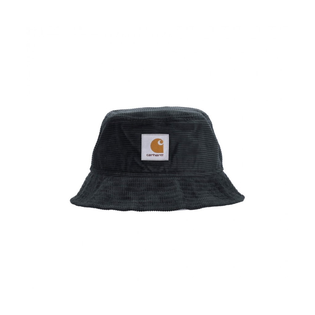 cappello da pescatore uomo cord bucket hat DARK CEDAR