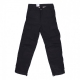 pantalone lungo uomo regular cargo pant BLACK RINSED