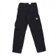 pantalone lungo uomo regular cargo pant BLACK RINSED