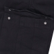 pantalone lungo uomo regular cargo pant BLACK RINSED