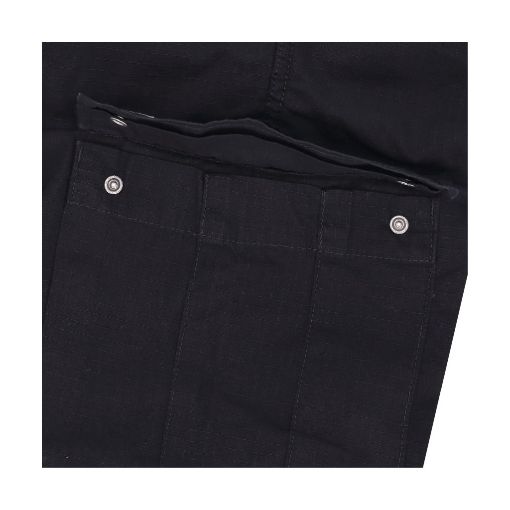 pantalone lungo uomo regular cargo pant BLACK RINSED