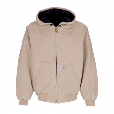 giubbotto uomo og active jacket DUSTY H BROWN AGED CANVAS