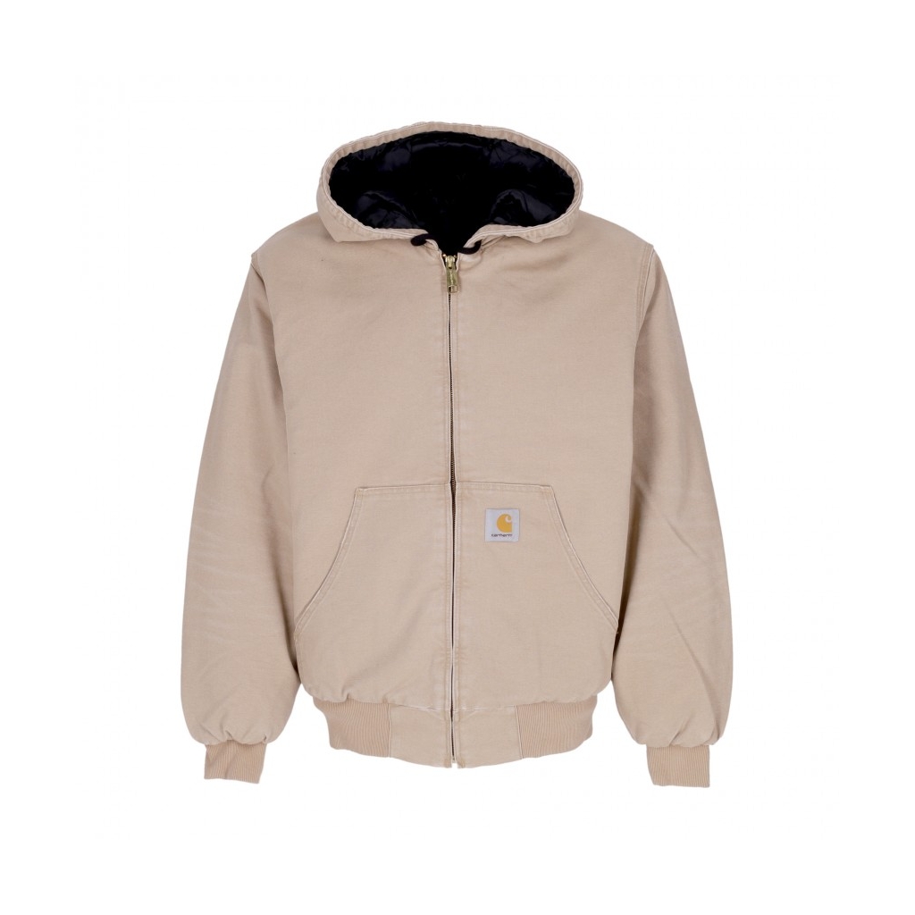 giubbotto uomo og active jacket DUSTY H BROWN AGED CANVAS