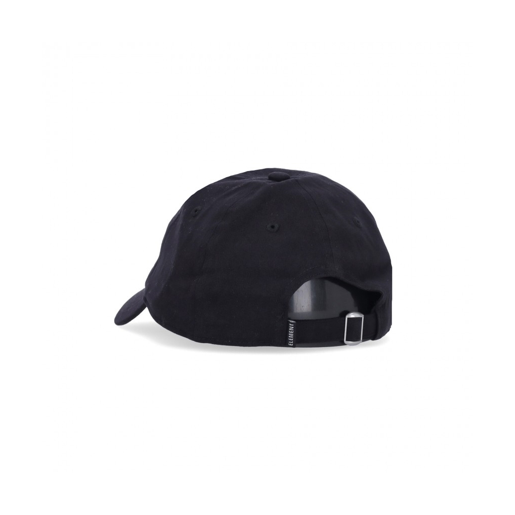 cappellino visiera curva uomo fluky cap ALL BLACK