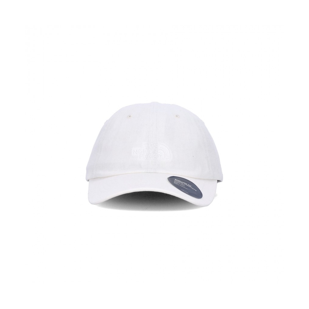 cappellino visiera curva uomo norm hat GARDENIA WHITE