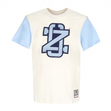 maglietta uomo ncaa color blocked tee unctar CREAM