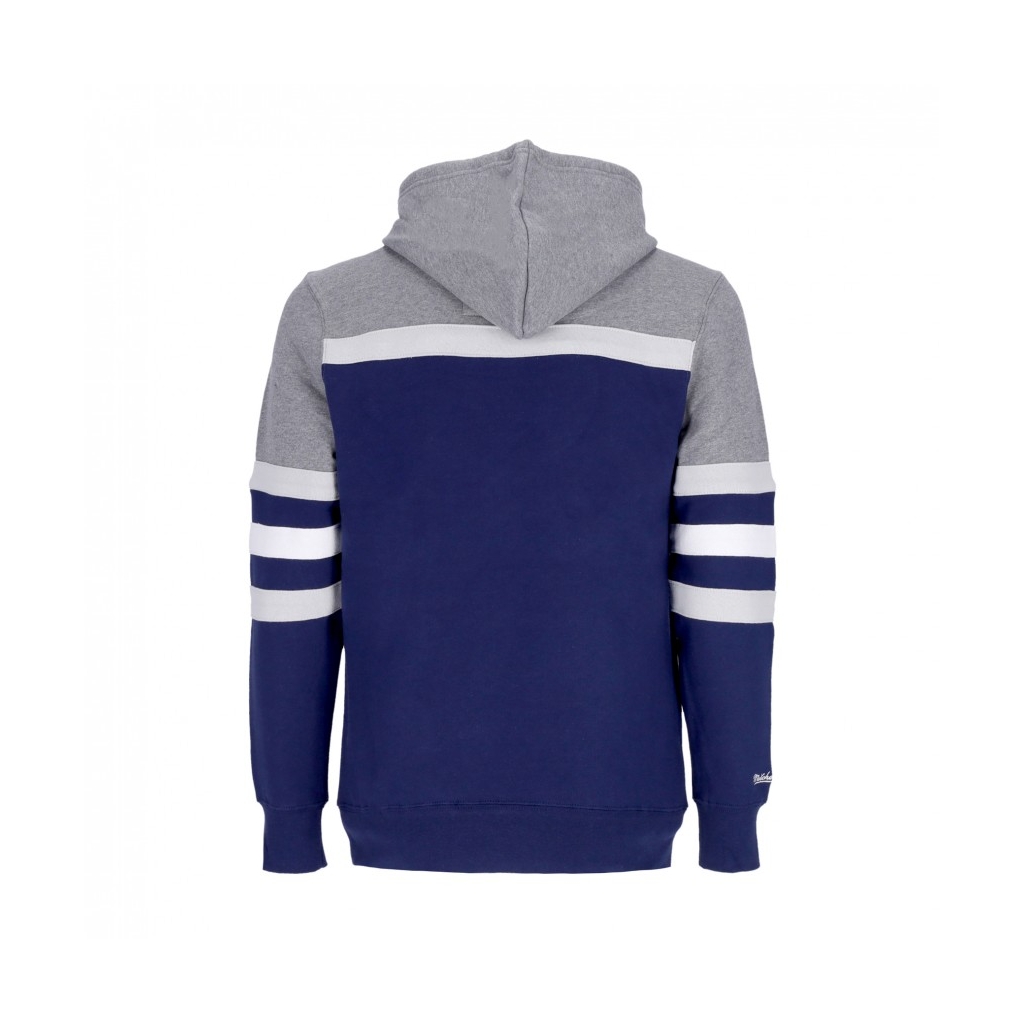 felpa cappuccio uomo ncaa headcoach hoodie geohoy NAVY