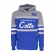 felpa cappuccio uomo nfl headcoach hoodie indcol ROYAL