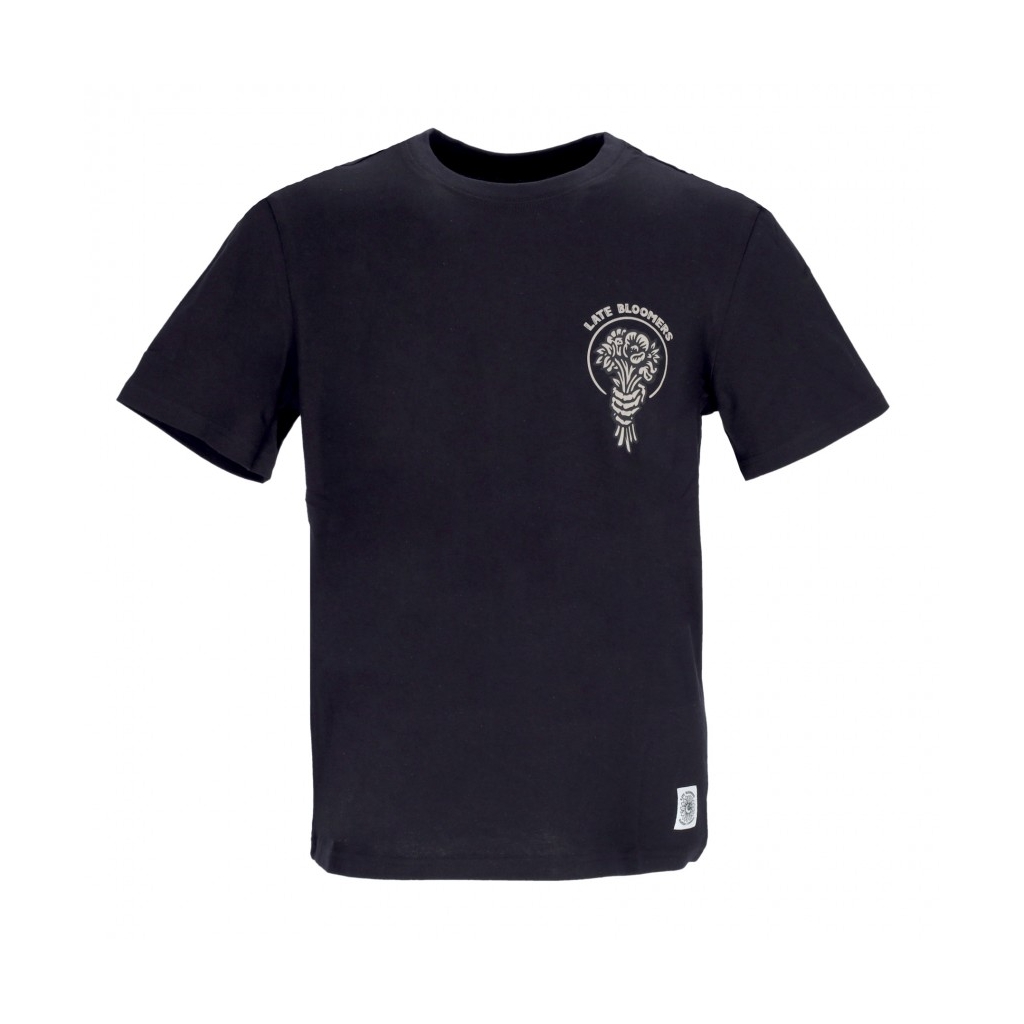 maglietta uomo bouquet tee x timber FLINT BLACK