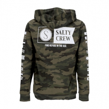 felpa cappuccio uomo alpha fleece CAMO