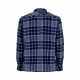 camicia manica lunga uomo l/s jared shirt JARED CHECK/STORM BLUE