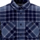 camicia manica lunga uomo l/s jared shirt JARED CHECK/STORM BLUE