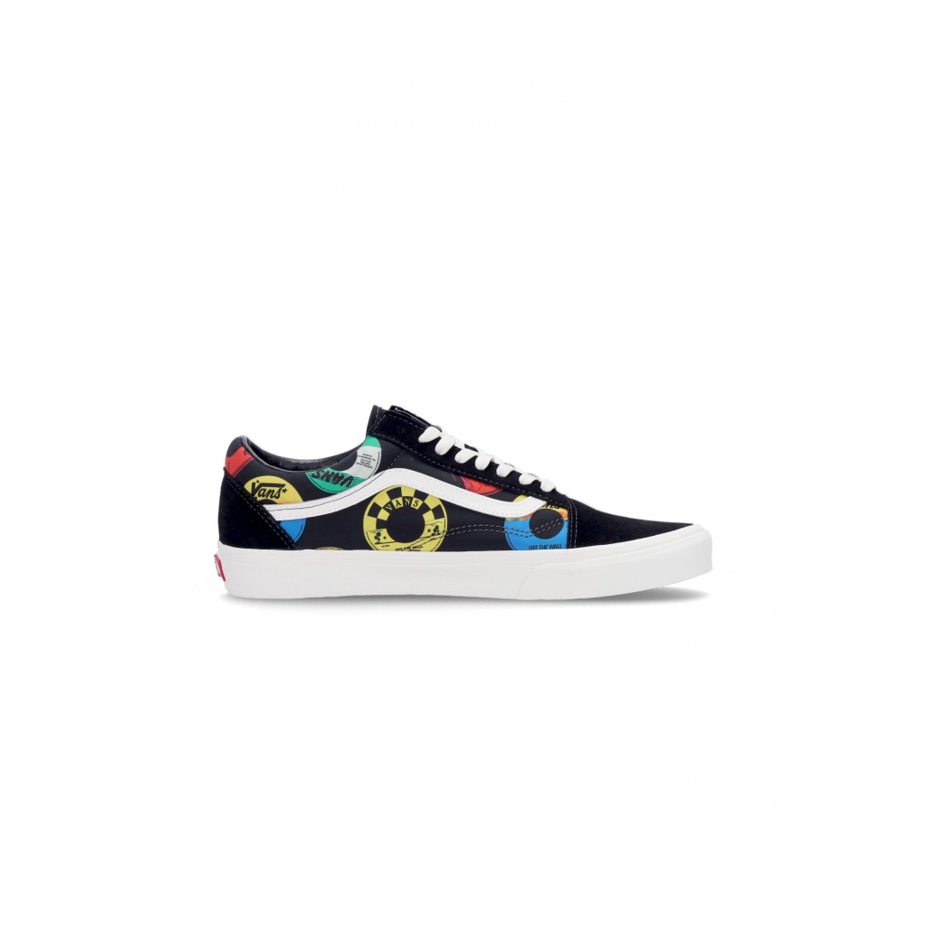 scarpa bassa uomo old skool vans stacks BLACK/MULTI