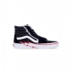 scarpa alta uomo sk8-hi bolt BLACK/RACING RED