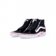 scarpa alta uomo sk8-hi bolt BLACK/RACING RED