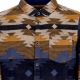 camicia manica lunga uomo santania shirt BLUE SAND