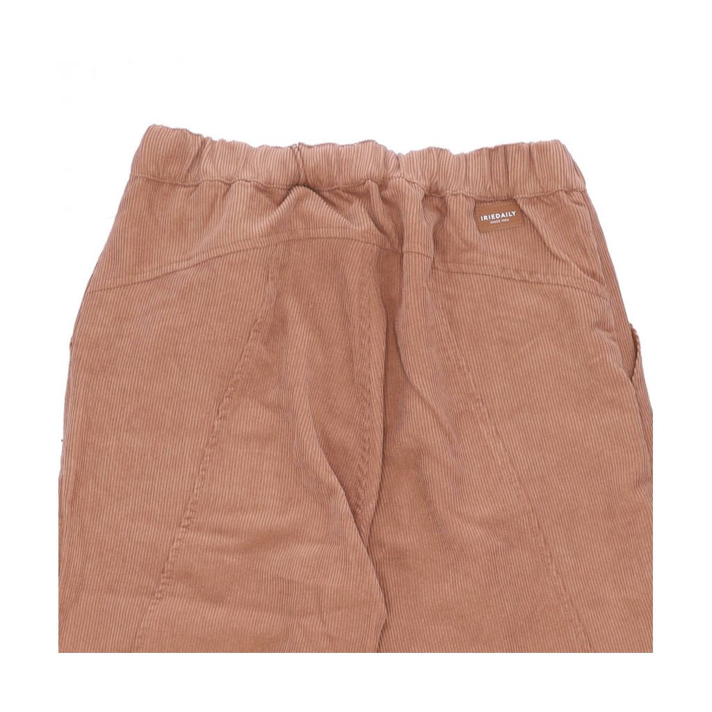 pantalone lungo donna civic cord pant CARAMEL