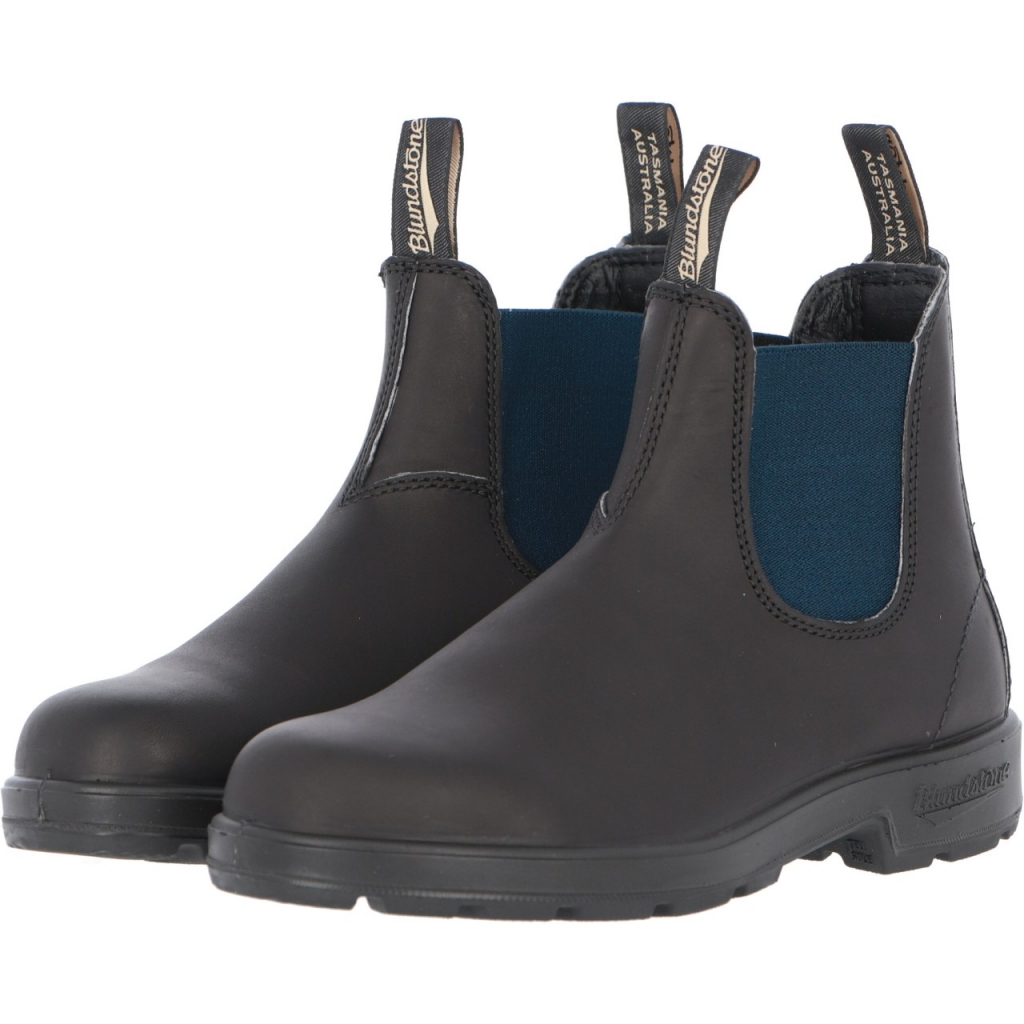 Scarpa Blundstone Uomo Australian Waterproof Leather BLACK NAVY