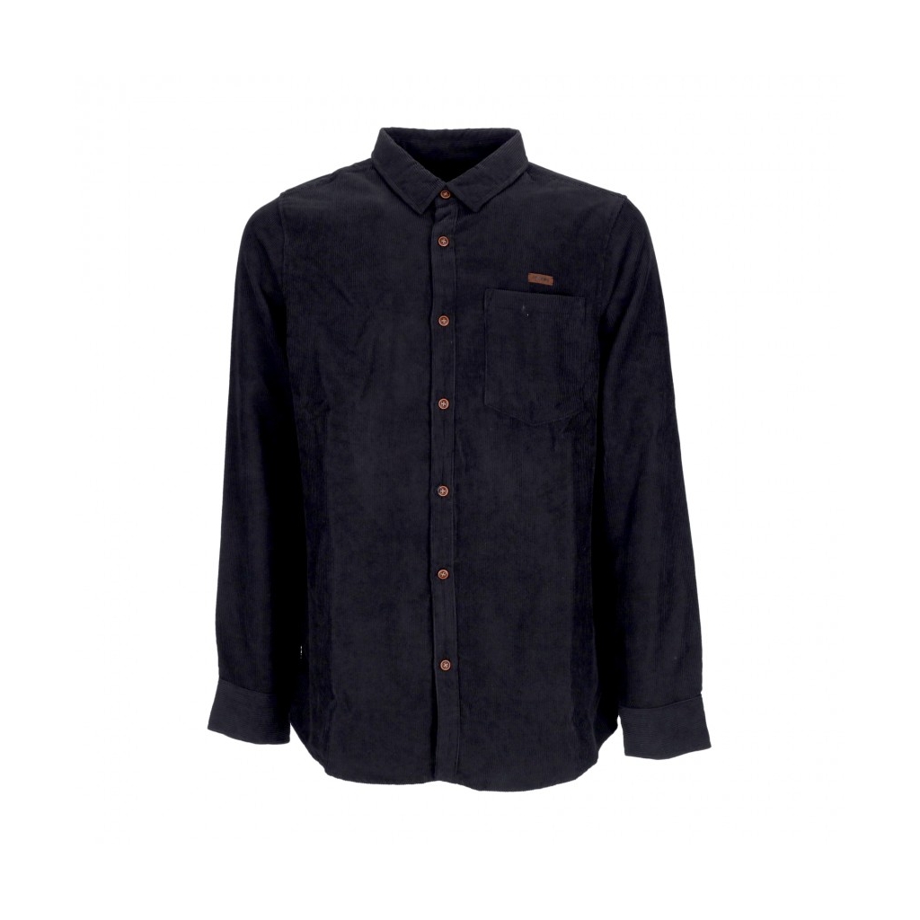 camicia manica lunga uomo roy l/s shirt BLACK