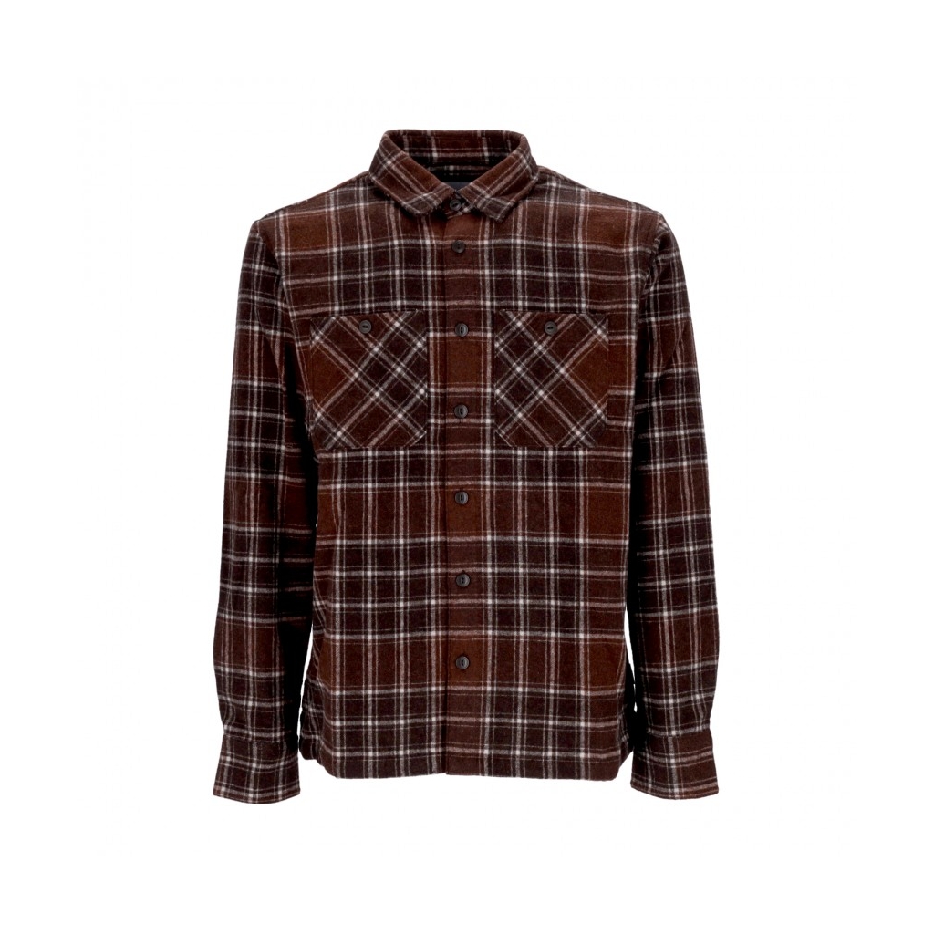 camicia manica lunga uomo l/s jared shirt JARED CHECK/ALE