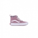 scarpa alta bambina sk8-hi mte-1 PLAID LILAS