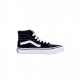 scarpa alta bambino sk8-hi BLACK/TRUE WHITE