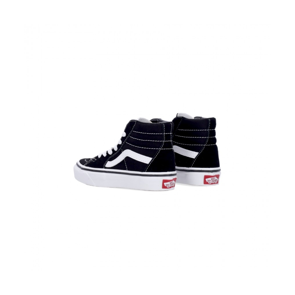 scarpa alta bambino sk8-hi BLACK/TRUE WHITE