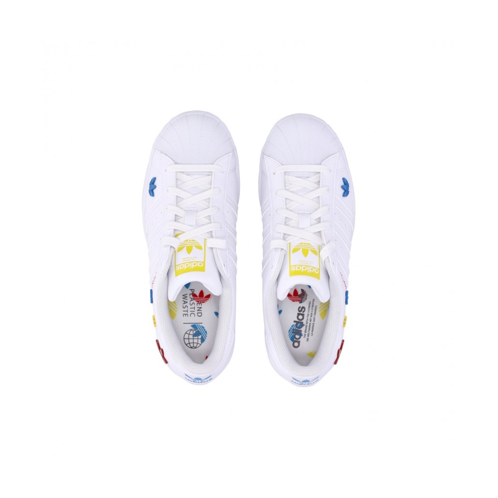 scarpa bassa ragazzo superstar j CLOUD WHITE/CLOUD WHITE/BEAM YELLOW