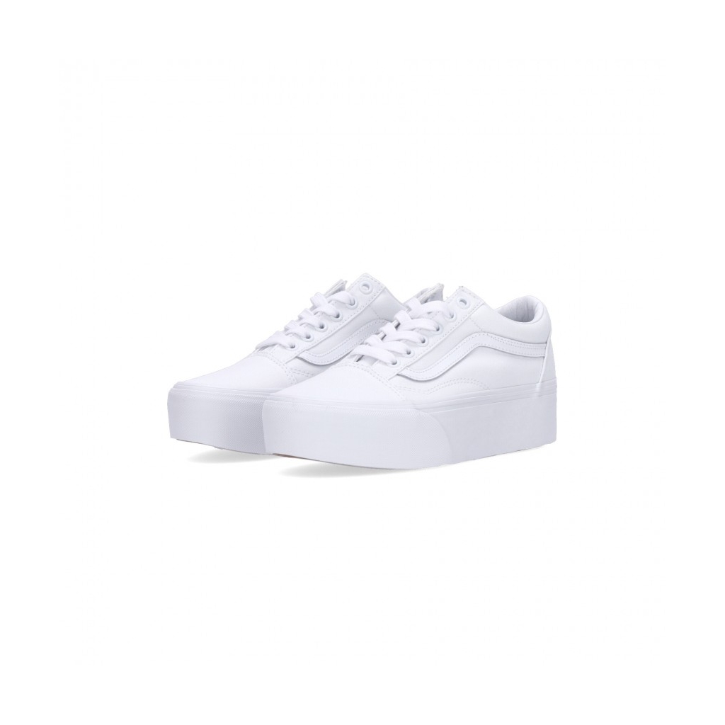 scarpa bassa donna old skool stackform WHITE