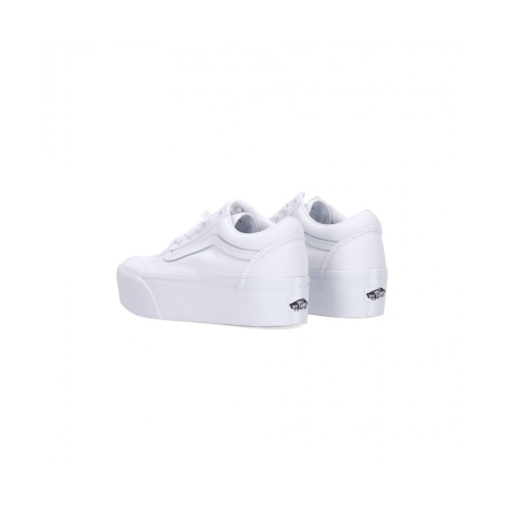 scarpa bassa donna old skool stackform WHITE