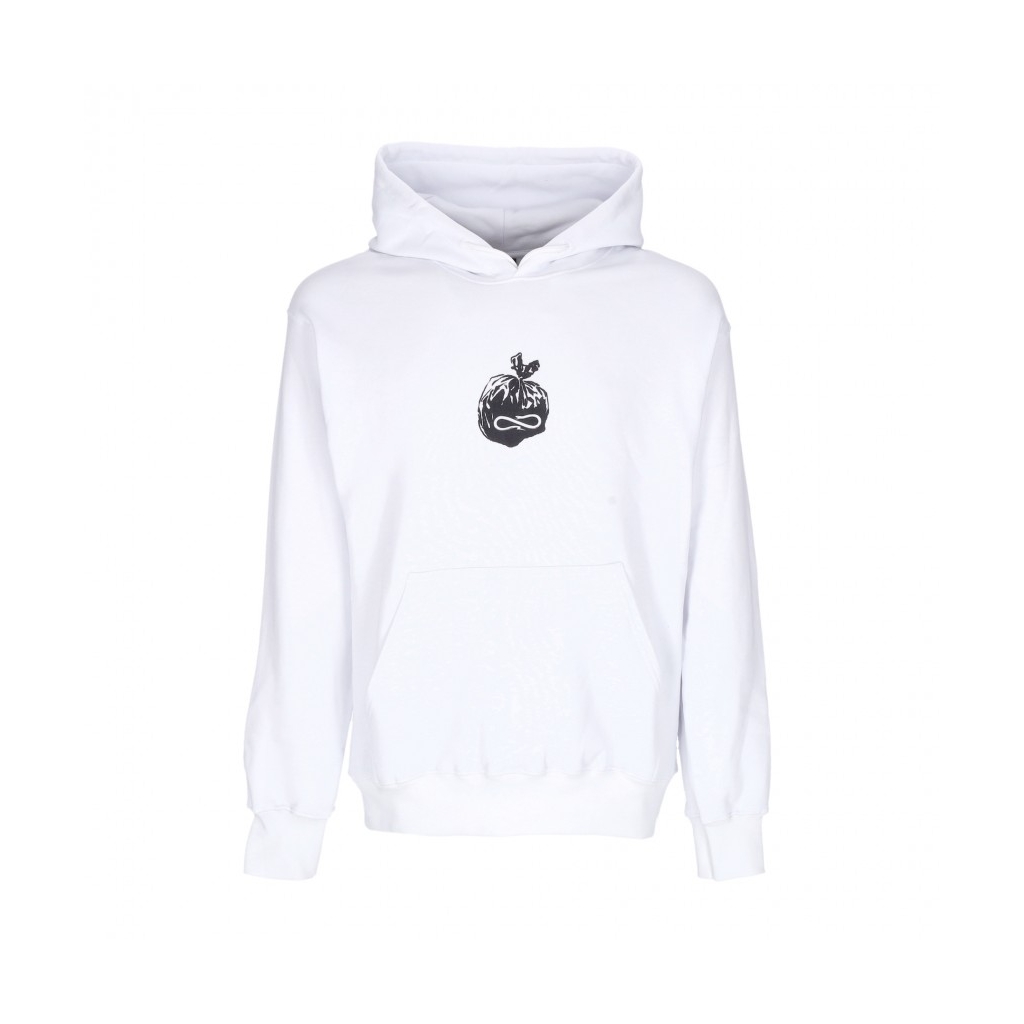 felpa cappuccio uomo bags hoodie WHITE