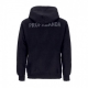 felpa cappuccio uomo logo hoodie BLACK