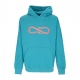 felpa cappuccio uomo logo hoodie PETROL