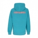 felpa cappuccio uomo logo hoodie PETROL