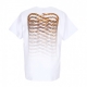 maglietta uomo ribs skin tee WHITE